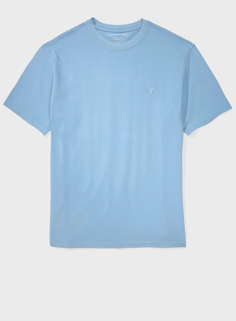 American Eagle Logo Crew Neck T-Shirt