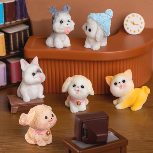 Zytiqt Miniature Decorative Items, 5PCS Miniature Toys Set for Home Decor, Office Desk, Car Dashboard, for Valentine's Day, Birthdays, Anniversaries, Small Show Pieces for Home - Image 4