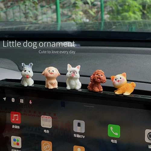 Zytiqt Miniature Decorative Items, 5PCS Miniature Toys Set for Home Decor, Office Desk, Car Dashboard, for Valentine's Day, Birthdays, Anniversaries, Small Show Pieces for Home - Image 3