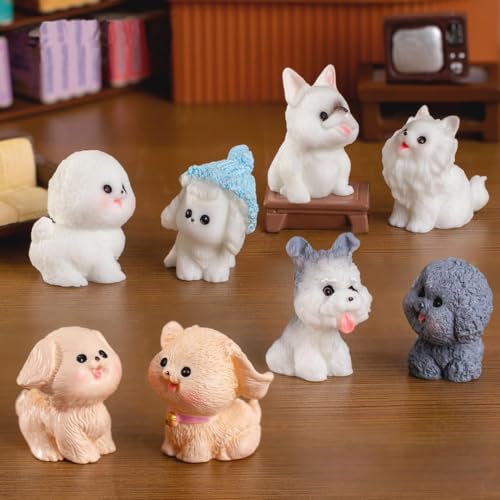 Zytiqt Miniature Decorative Items, 5PCS Miniature Toys Set for Home Decor, Office Desk, Car Dashboard, for Valentine's Day, Birthdays, Anniversaries, Small Show Pieces for Home - Image 5