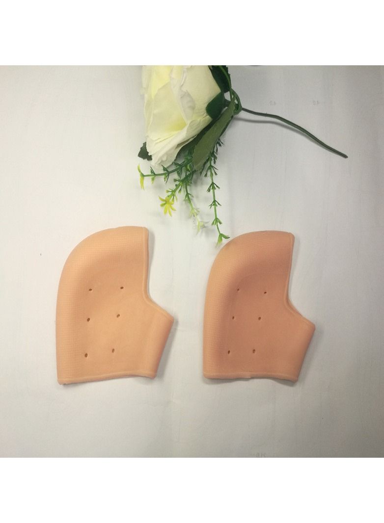 DubaiGallery Moisturizing Heel Socks, Heel Crack Socks,1 Pair Silicone Moisturizing Gel Heel Protect Socks Dry Cracked Foot Sleeves Pain Relief - Image 2