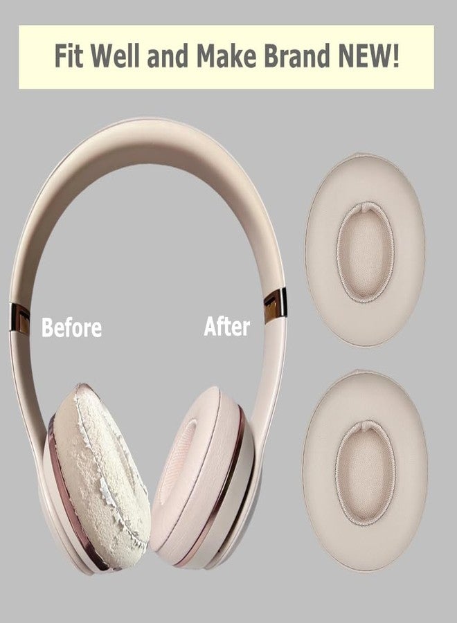 Cypher.V Replacement Earpad Cover, Ear Cushion Pads Compatible with Solo 2.0 3.0 Wireless Headphones by Dr. Dre 1 Pair (Light Pink) - Image 4