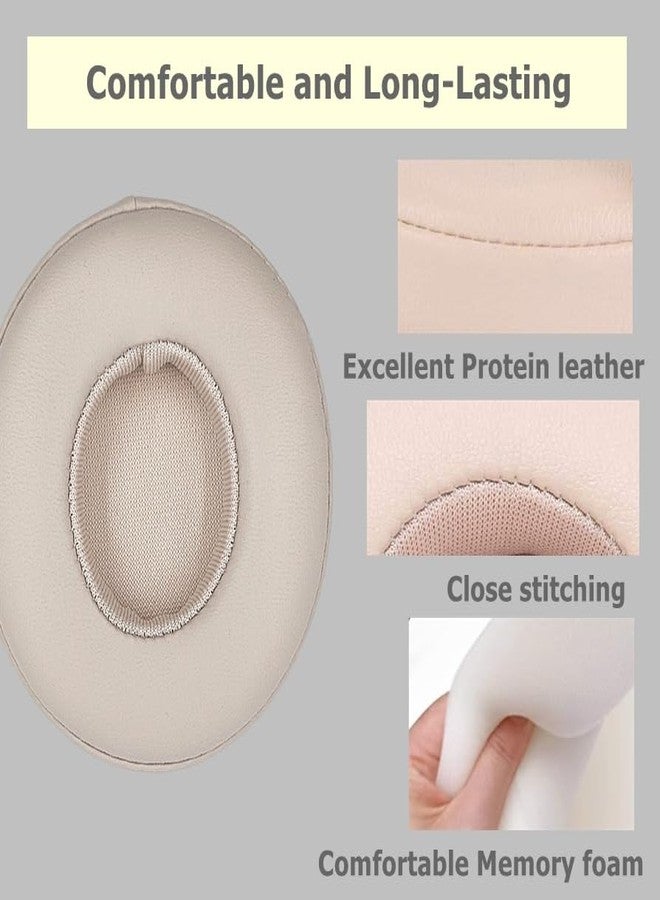 Cypher.V Replacement Earpad Cover, Ear Cushion Pads Compatible with Solo 2.0 3.0 Wireless Headphones by Dr. Dre 1 Pair (Light Pink) - Image 2