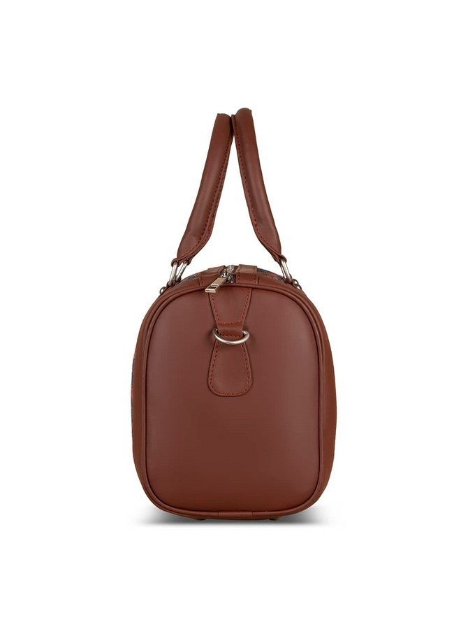 ZOUK Women's Vegan Handcrafted Sheesh Mahal Jaali Motif Handbag - Image 3