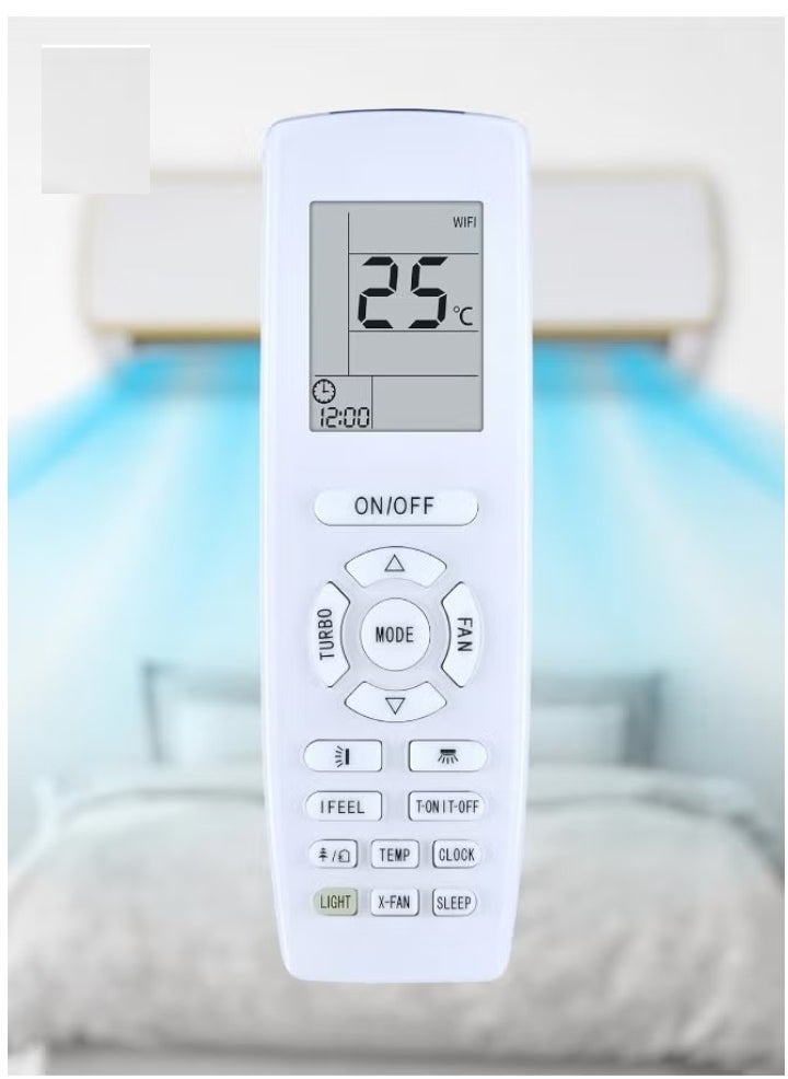 Gravity New YAP1F Replacement Remote  Control for GREE A/C Air Conditioner – Compatible with YB1F2, YB1FA Models, Easy-to-Use, No Setup Required - Image 3
