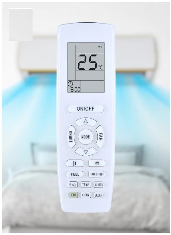 Gravity New YAP1F Replacement Remote  Control for GREE A/C Air Conditioner – Compatible with YB1F2, YB1FA Models, Easy-to-Use, No Setup Required - Image 2