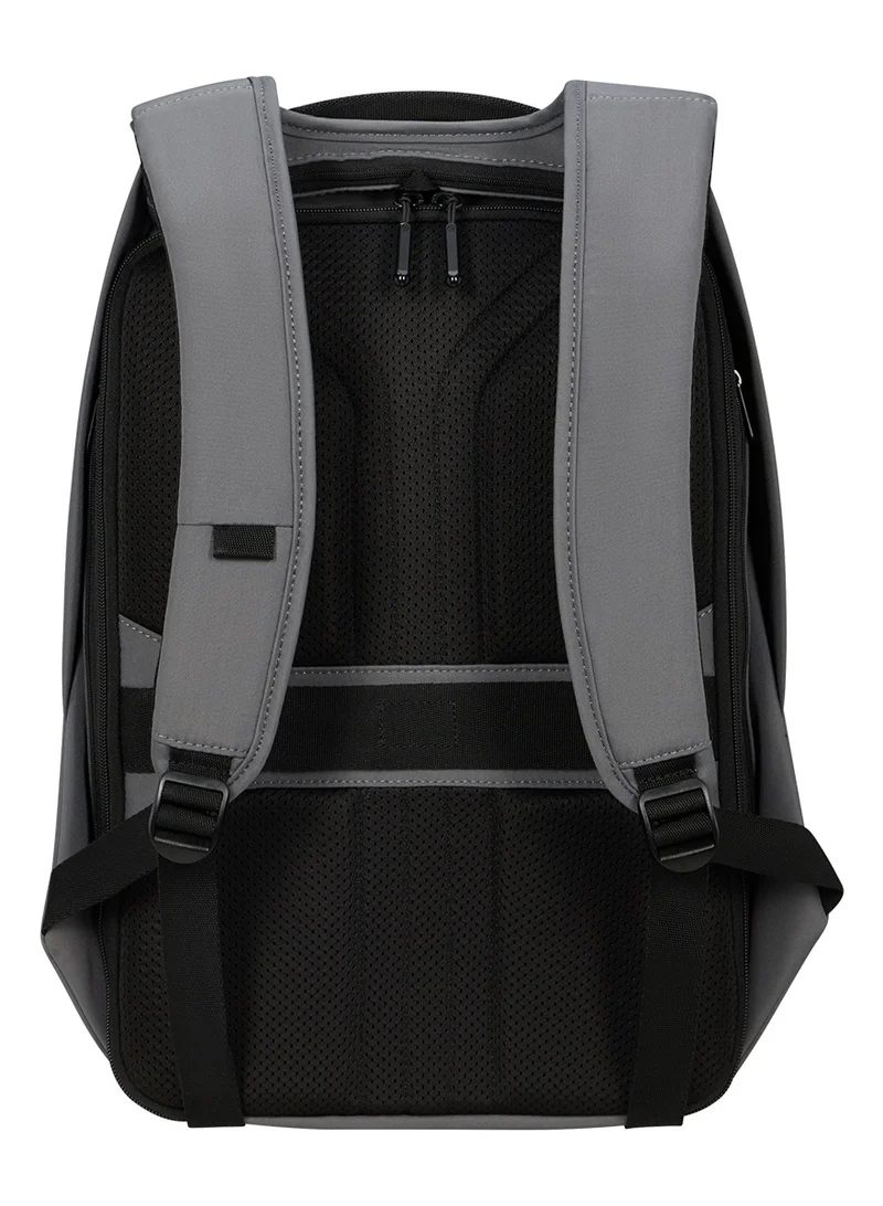 Samsonite  Securipak 15.6" Laptop Backpack Polyester, Grey|Ergo Back & Shoulder|RFID Protection|Bottle Holder|Smart Sleeve|Back Open Design|Anti-Cut Lining - 2 Years International Warranty  | Best Price UAE