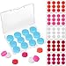Nuogo 72 Pairs Soft Silicone Ear Plugs Moldable Putty Wax Earplugs Reusable Gel Ear Plugs for Sleeping Swimming Snoring Studying Noise Cancelling 6 Colors - Image 1