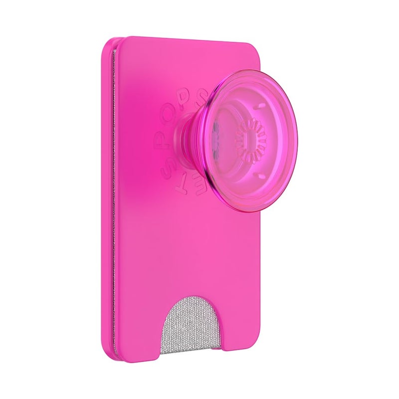 PopSockets Phone Wallet for MagSafe, Phone Card Holder with Grip, Pink - Magenta - Image 4