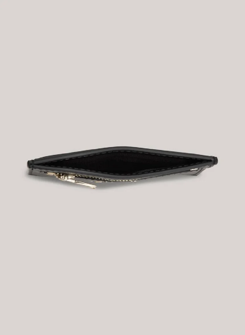 TOMMY HILFIGER Metallic Logo Credit Card Holder