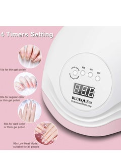 KASTWAVE Professional Nail Dryer Machine 168W Best Gel UV LED Nail Lamp for Fingernail Toenail Gel Based Polishes  - Image 4
