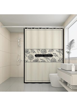 160 G/m?] Dream-seeking Flowering Period D-shower Curtain [waterproof And Mildew-proof Hem Aggravation]]