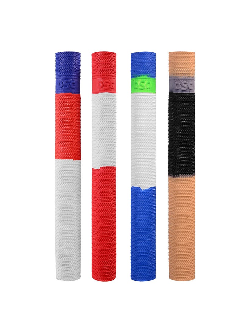 DSC Spyder Cricket Grip  | Size: Full | Pack of 1 | Material: Rubber | Enhanced Control | Long-Lasting Performance | Simple Installation | for All Player | Maximum Shock Absorption - Image 1