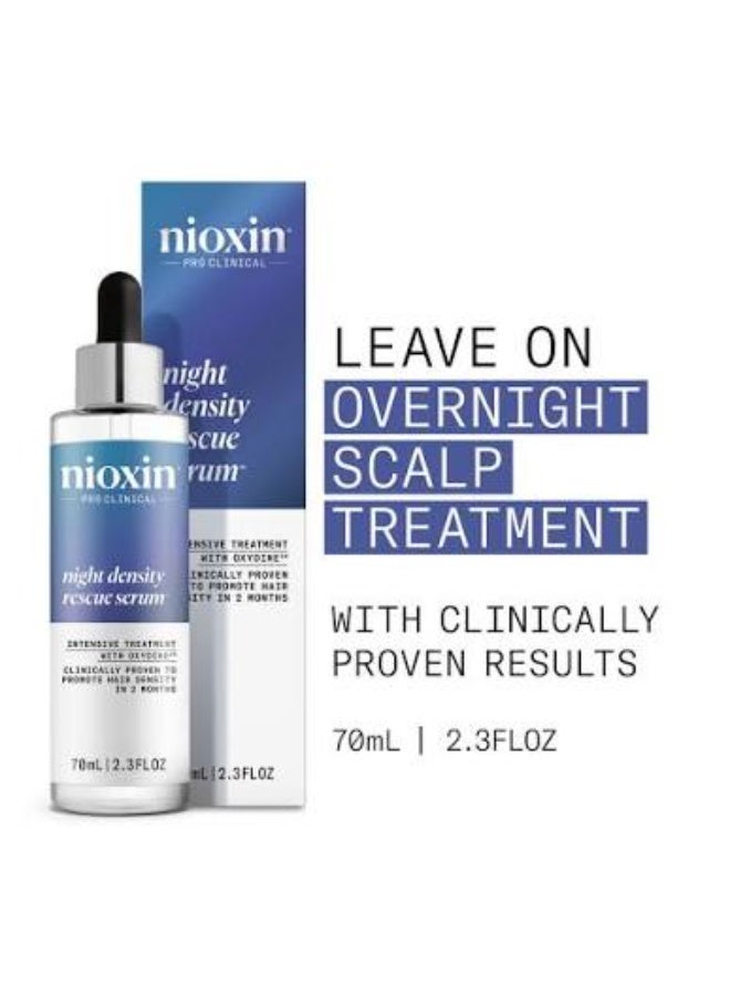 نيوكسين سيروم Nioxin Night Density Rescue لزيادة كثافة الشعر ليلاً (70 مل) - Image 4