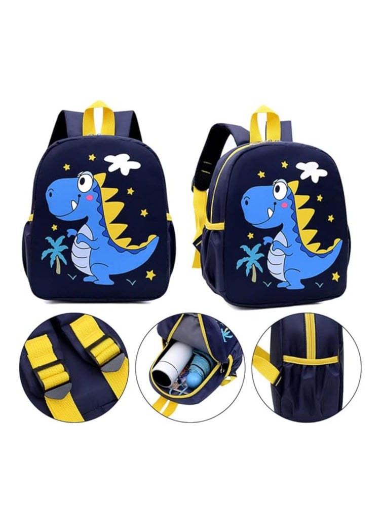 Generic Dinosaur School Bag, Kids Backpack, 3D Printed Cartoon School Bag, Kindergarten Preschool Rucksack, Boys Girls Bookbag  - Image 3