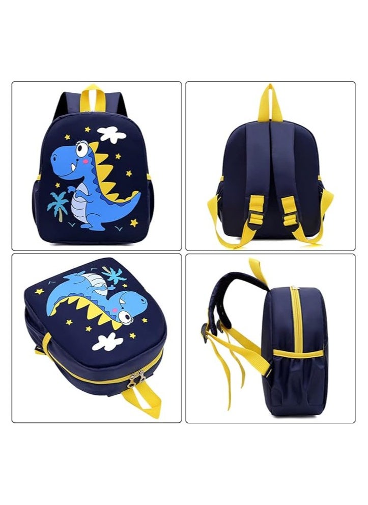 Generic Dinosaur School Bag, Kids Backpack, 3D Printed Cartoon School Bag, Kindergarten Preschool Rucksack, Boys Girls Bookbag  - Image 4