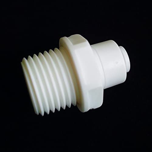 YZMSZ YZM 1/2" Male Thread x 1/4" OD tube Quick Connector fittings Water Purifiers Filters Reverse Osmosis Systems accessories set of 5. - Image 3