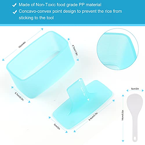 DIMVKA Musubi Maker Press, Onigiri Sushi Rice Ball Maker, Luncheon Meat Rice Mold (1 Pack) - Image 5