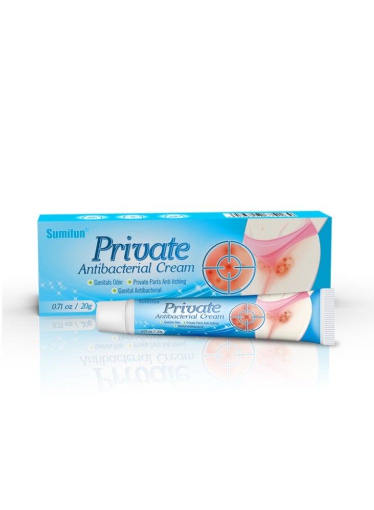 Sumifun Private Antibacterial Cream - Ointment to Remove Itching Peculiar Smell Dermatitis Feminine Care Skin Cream 20g - Image 4