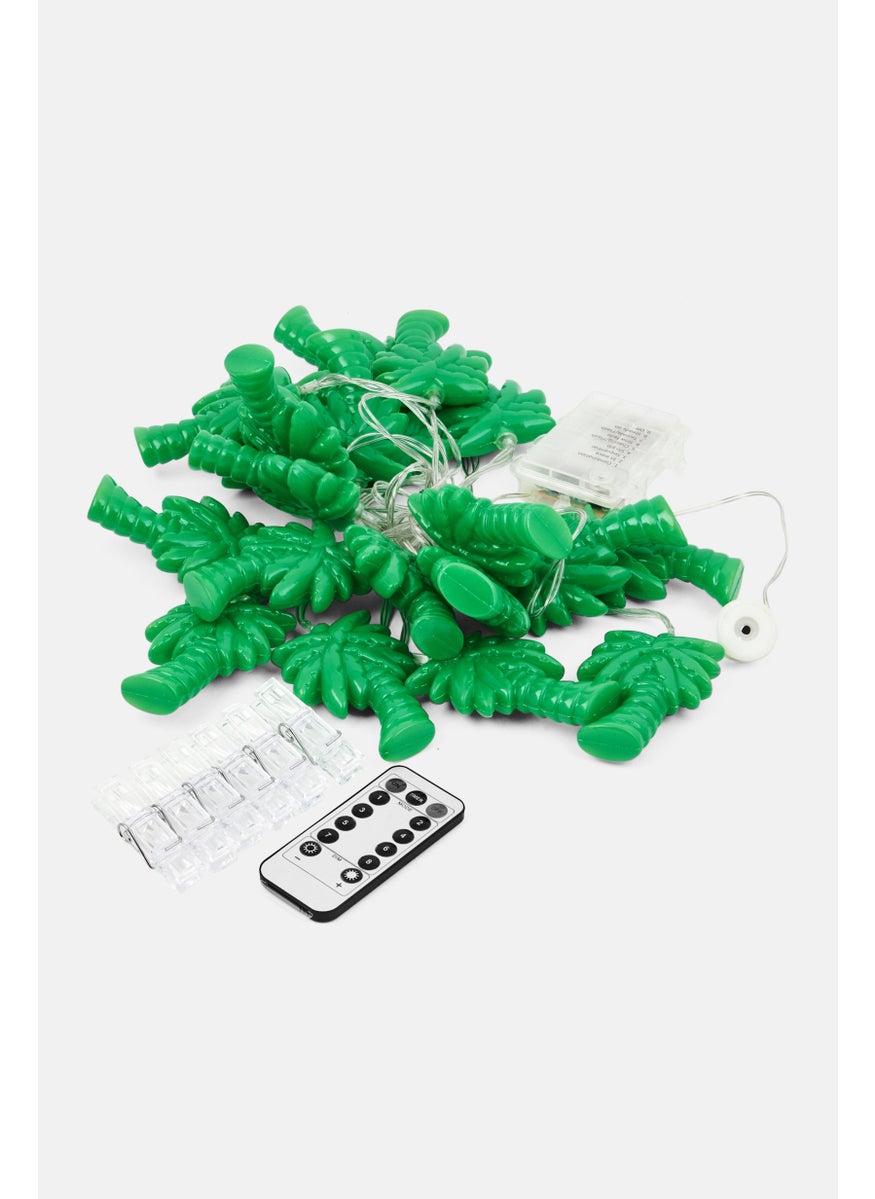 BLISS - Hammocks Palm Tree String Lights, Green - Image 1