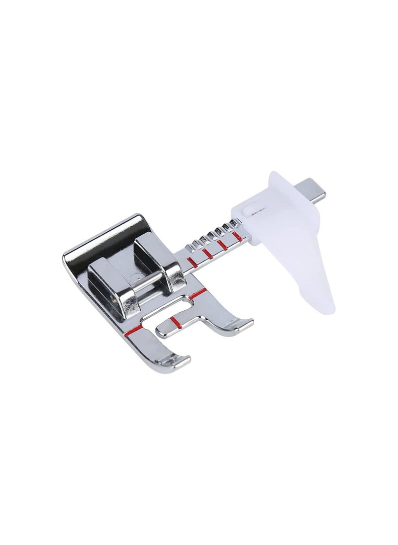 Y&D - Adjustable Guide Sewing Machine Presser Foot, Fits for Low Shank Domestic Machine, Snapping On Brother, Babylock, Singer, Janome , Juki, New Home and More Machines - Image 1