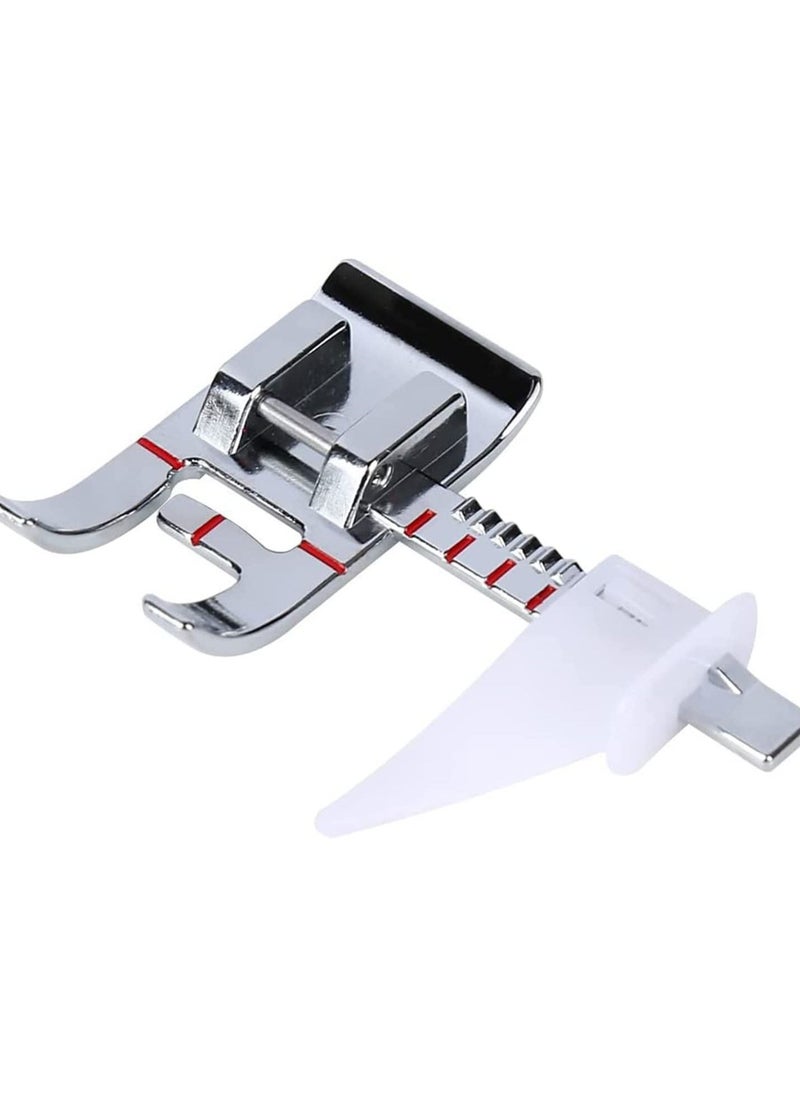 Y&D - Adjustable Guide Sewing Machine Presser Foot, Fits for Low Shank Domestic Machine, Snapping On Brother, Babylock, Singer, Janome , Juki, New Home and More Machines - Image 1