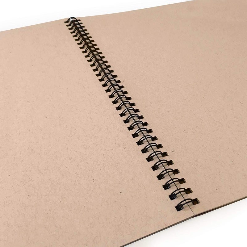 Strathmore 400 Series Toned Sketch Paper Pads (Wirebound) Tan 11 in. X 14 in. 24 Sheets (412-11) - Image 2