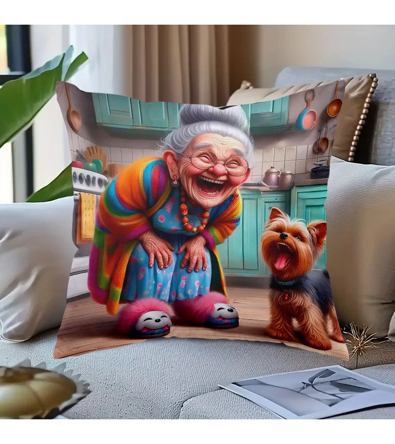 Decorative Pillow Cover 18x18 Inch Polyester Zippered Soft Cushion Cover Machine Washable Double Sided Printing For Bed Sofa Lounge Chair Holiday Home Decoration - Image 2