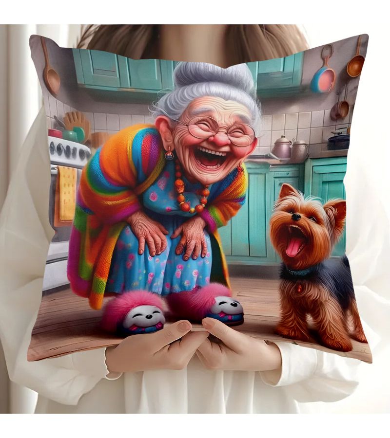 Decorative Pillow Cover 18x18 Inch Polyester Zippered Soft Cushion Cover Machine Washable Double Sided Printing For Bed Sofa Lounge Chair Holiday Home Decoration - Image 1