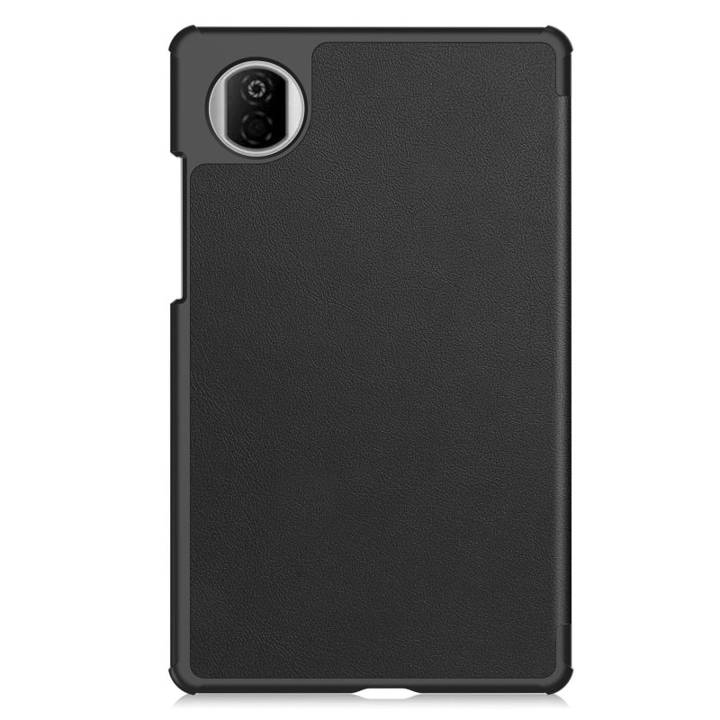 For Honor Pad X7 2025 Custer Texture 3-Fold Holder Leather Smart Tablet Case(Black) - Image 3