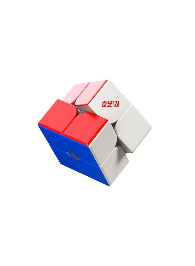 QiYi M Pro 2x2 Magnetic Speed Cube Stickerless – Professional Magnetic Puzzle for Fast Solving - Image 5
