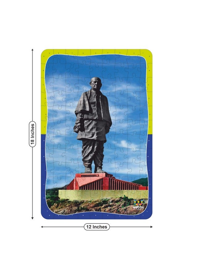 Webby Kids Statue of Unity Jigsaw Puzzle, 108 Pieces- Multicolour - Image 5
