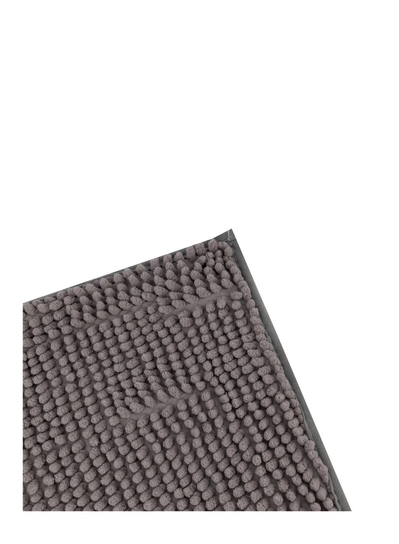 Royalford Door Mat RF12479 Multi-Purpose Mats for Indoor and Outdoor Use, for Bathroom, Kitchen, Bedroom/ Anti-Slip, Washable, Polyester and Elegant Design 38x58 cm Assorted Colors Assorted Colors - Image 2