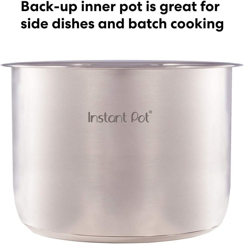 Instant Pot وعاء طهي داخلي من الفولاذ المقاوم للصدأ من إنستانت بوت ميني 3-Qt، سطح مصقول، طباخ أرز، وعاء طهي من الفولاذ المقاوم للصدأ - Image 4
