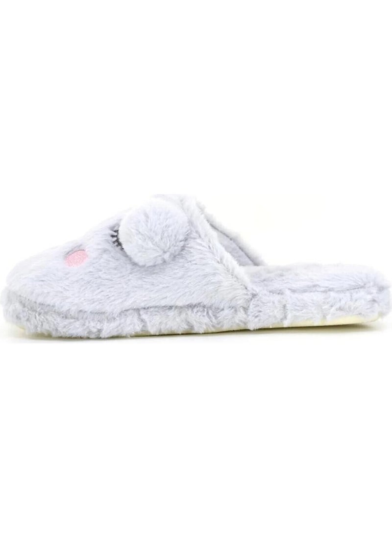 Redplay - Mother Daughter Indoor Slippers Comfortable Plush Lamb Figure Eared Furry Winter Slippers Animal - Image 1