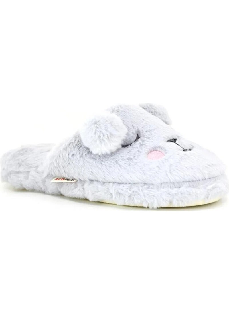 Redplay - Mother Daughter Indoor Slippers Comfortable Plush Lamb Figure Eared Furry Winter Slippers Animal - Image 1