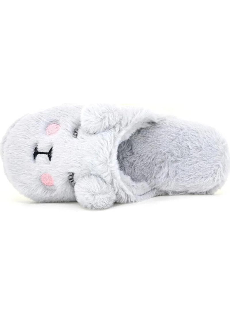 Redplay - Mother Daughter Indoor Slippers Comfortable Plush Lamb Figure Eared Furry Winter Slippers Animal - Image 1