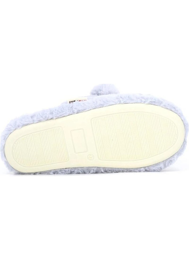 Redplay - Mother Daughter Indoor Slippers Comfortable Plush Lamb Figure Eared Furry Winter Slippers Animal - Image 1