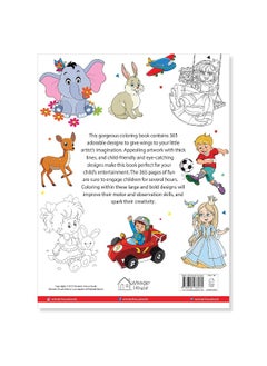 My First 365 Coloring Book: Jumbo Coloring Book For Kids (With Tear Out Seats)  - Image 2