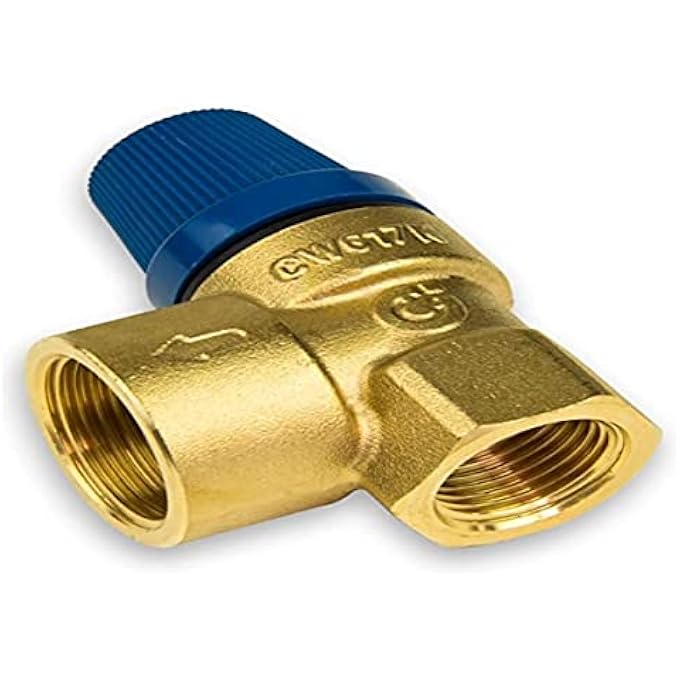 MEMBRANE SAFETY VALVE 6 BAR NO. 531460 (1/2 INCH)