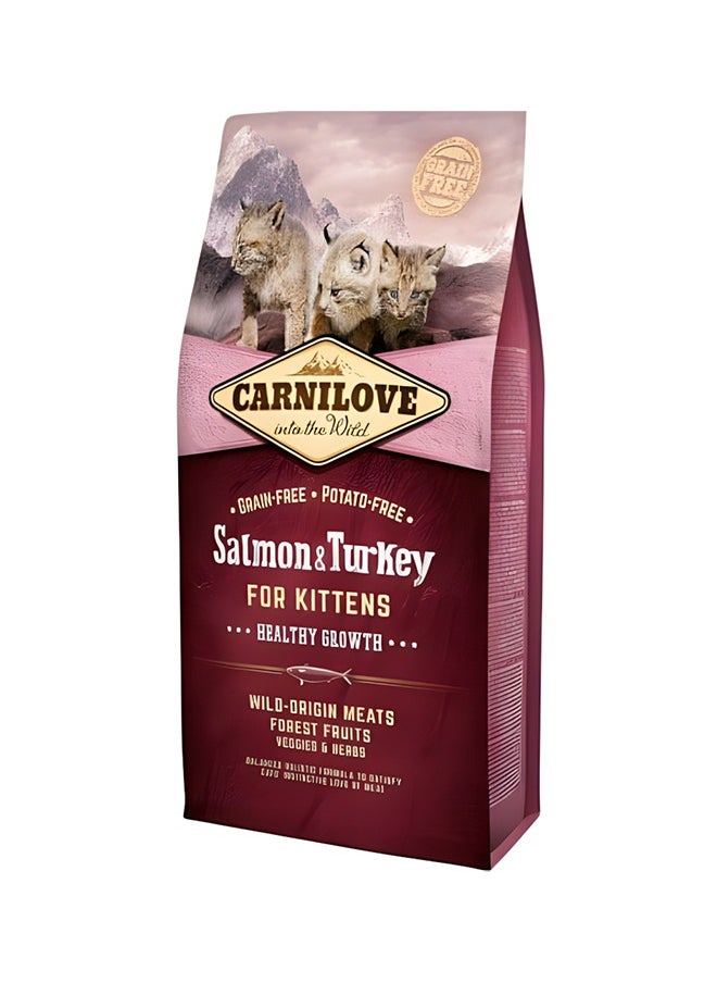 CARNILOVE Salmon & Turkey for Kitten-Healthy Growth 2Kg 