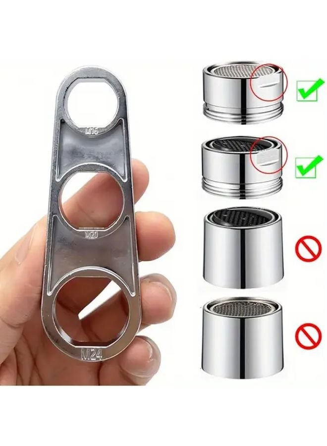 مفتاح تهوية صنبور سبيكة الزنك الثقيل، أداة إزالة صنبور سهلة القبض، لون عشوائي - Image 5