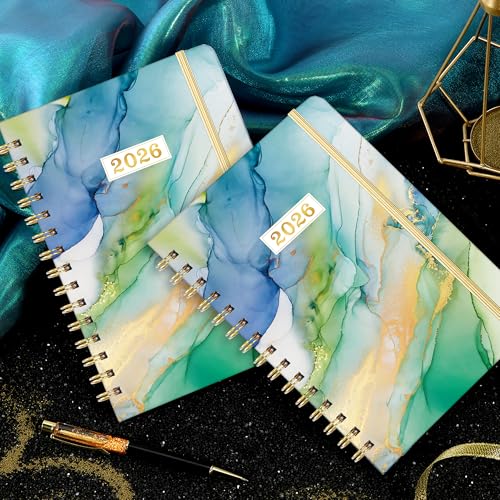 Journaltastic 2026 Planner - Plannner 2026, JAN 2026 - DEC 2026, 2026 Planner Weekly and Monthly, Calendar Planner, 6.3" x 8.4", Tabs, Hardcover, Back Pocket - Image 2