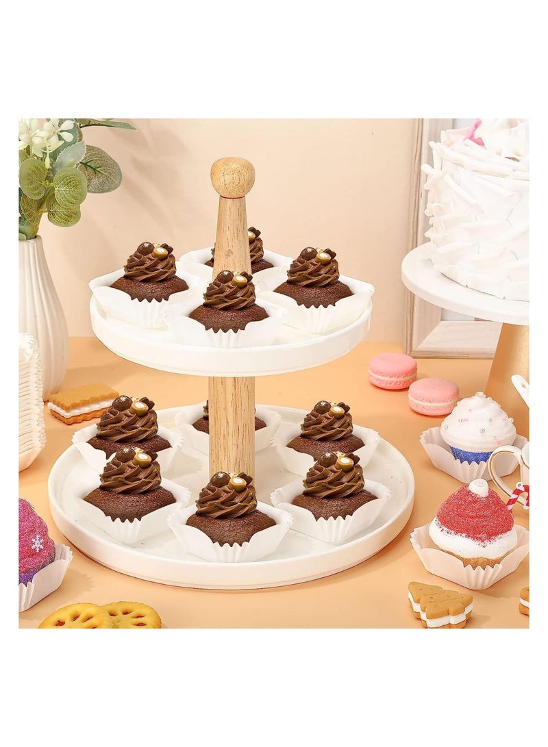 Zikra Square Cupcake Liners White, Square Disposable Baking Cups for Baking, No Smells Cupcake Wrappers for Wedding Birthday Party, 1000 Pcs - Image 3