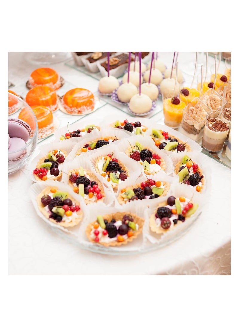 Zikra Square Cupcake Liners White, Square Disposable Baking Cups for Baking, No Smells Cupcake Wrappers for Wedding Birthday Party, 1000 Pcs - Image 5