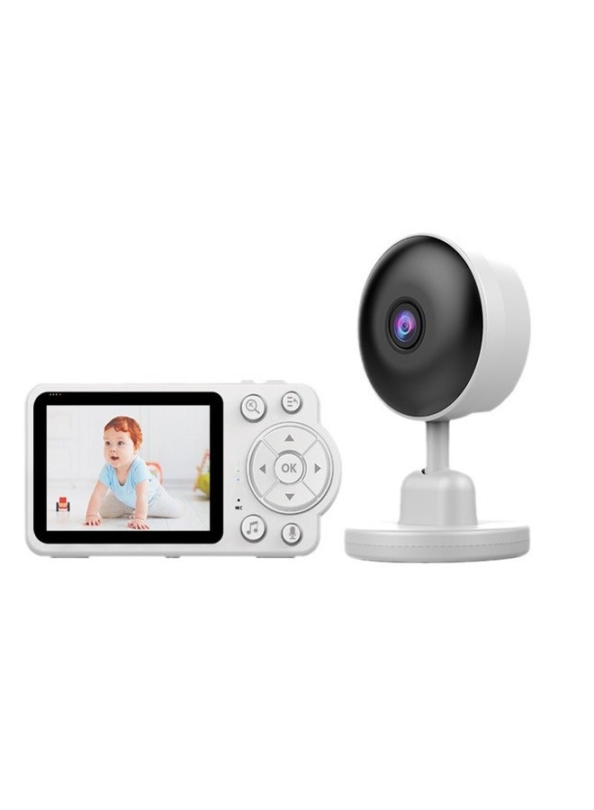 إيه تي إم جهاز مراقبة الأطفال مقاس 2.8 بوصة مع خاصية اكتشاف درجة الحرارة والرؤية الليلية ووظيفة التهويدة - Image 1