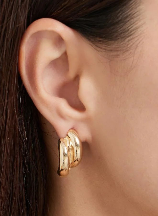 ستايلي أقراط حلقية كاجوال