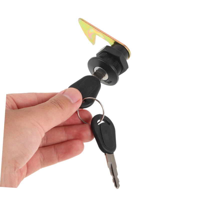 Zinc Alloy Electric Scooter Rear Trunk Lock with Key Easy Installation Motorcycle Luggage Lock - Image 4