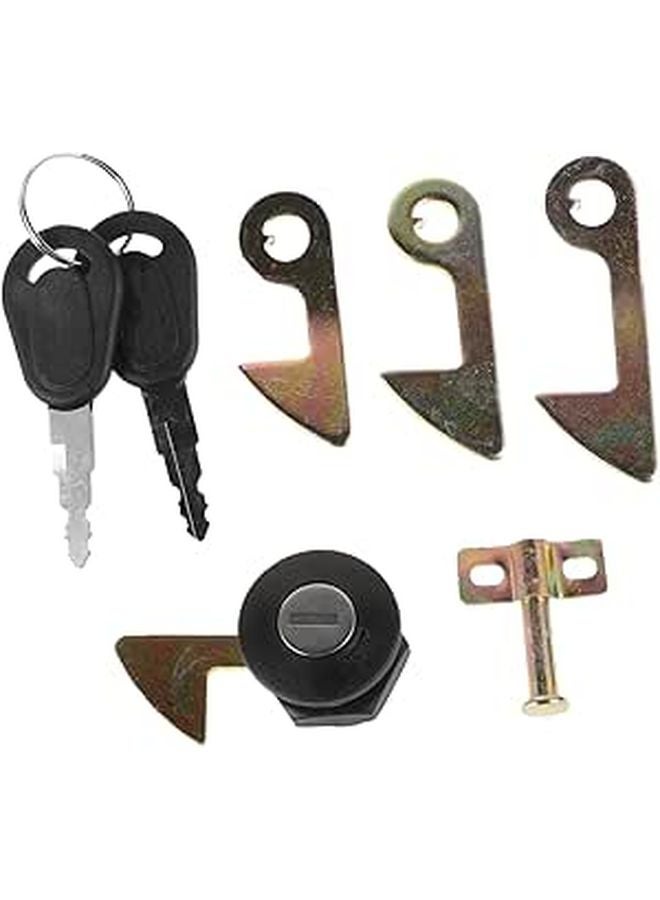 Zinc Alloy Electric Scooter Rear Trunk Lock with Key Easy Installation Motorcycle Luggage Lock - Image 1