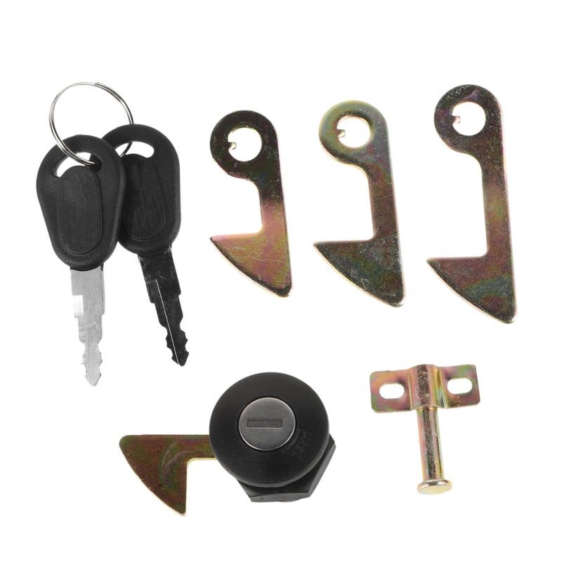 Zinc Alloy Electric Scooter Rear Trunk Lock with Key Easy Installation Motorcycle Luggage Lock - Image 2